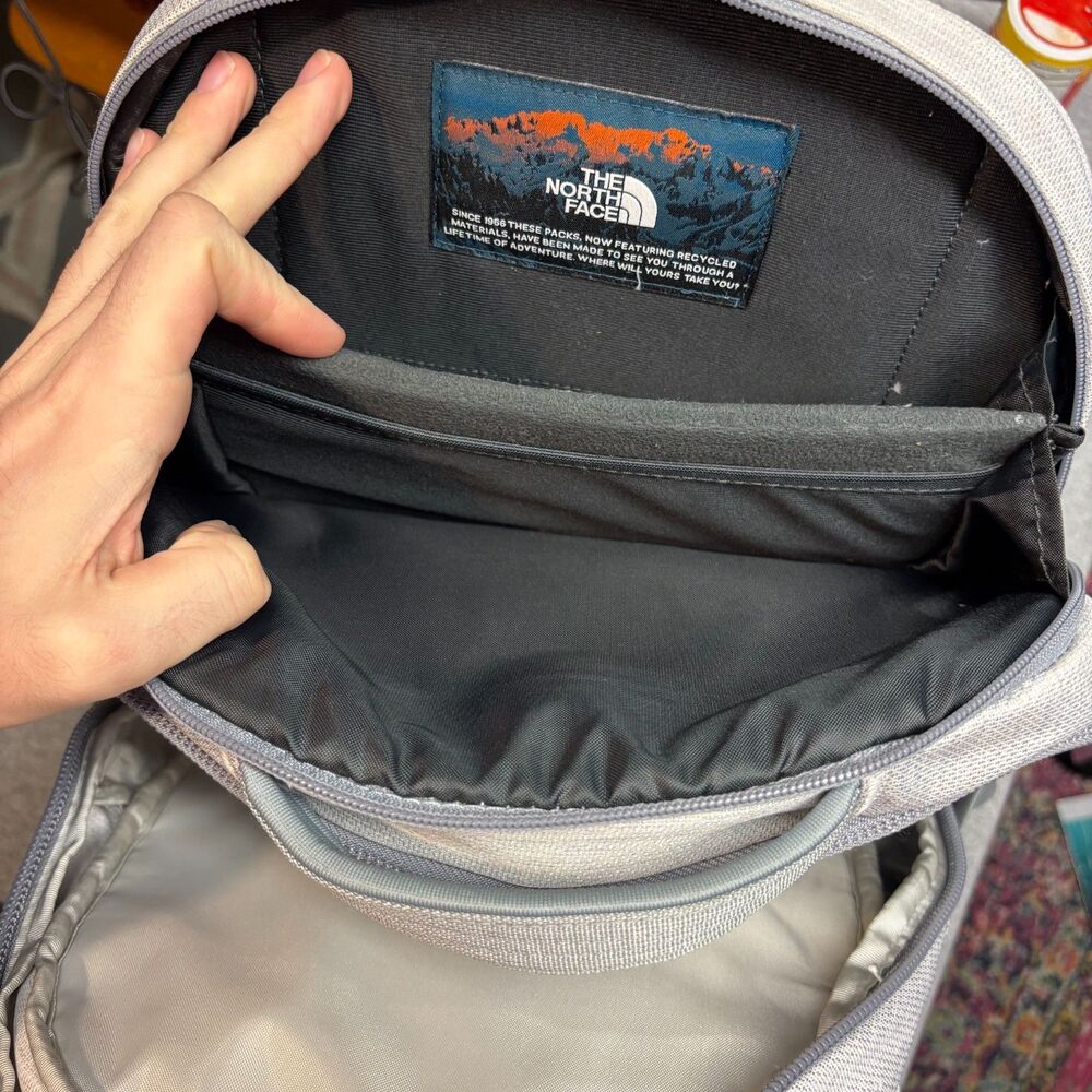 North Face Gray Everyday Backpack - image 2